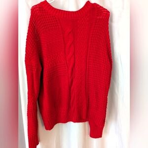 Red Woman's Sweater